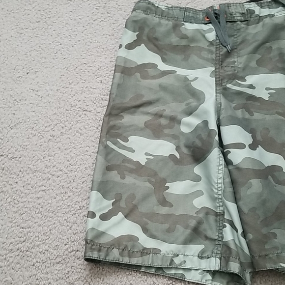 OP Boy's Camo Swim Trunks - Picture 2 of 8